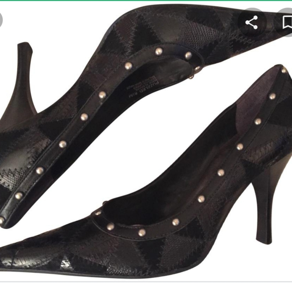 Carlos Santana Puzzled Heels